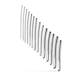 Sinner - Metalen Dilator Set - 14 Stuks - PlayForFun